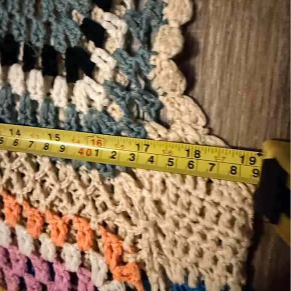 Umgee Multicolor Crochet Vest - Picture 3 of 8